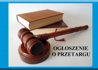 OGŁOSZENIE O PRZETARGU